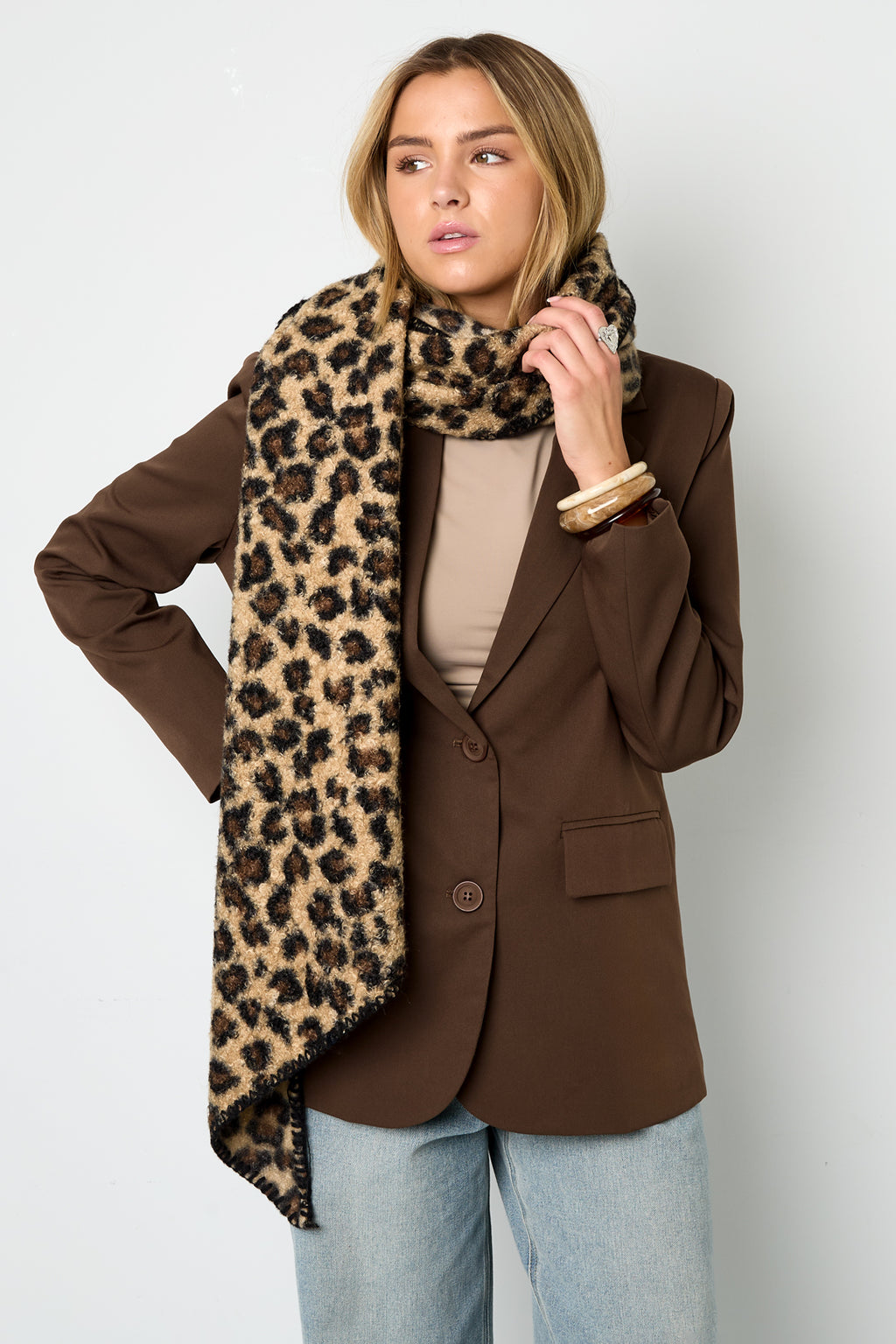 The Winter Scarves Leopard SERAMODE