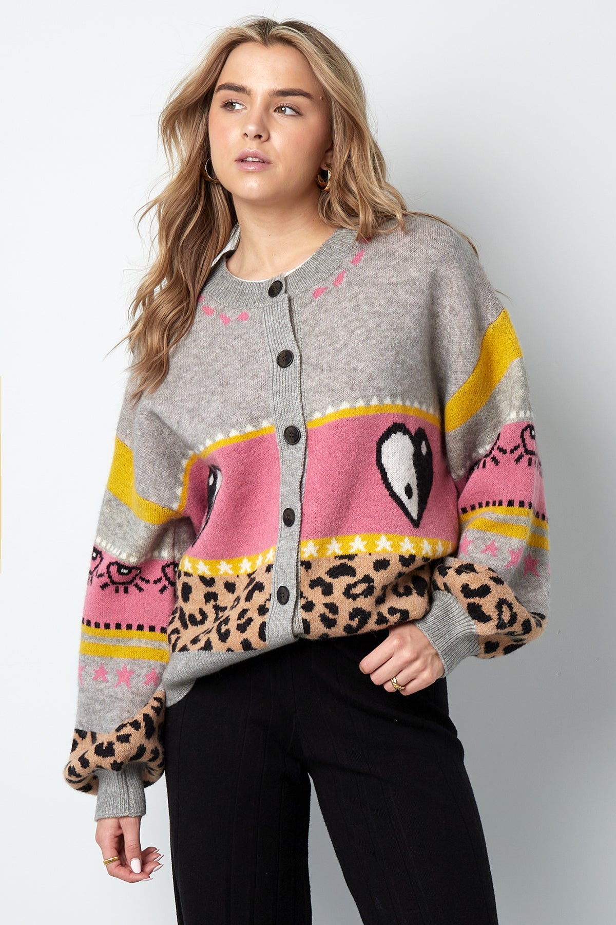 The Oversized Pattern Cardi SERAMODE