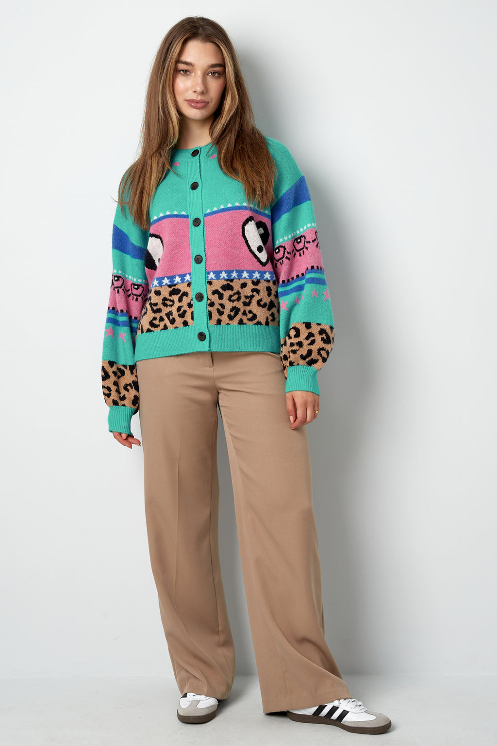 The Oversized Pattern Cardi SERAMODE