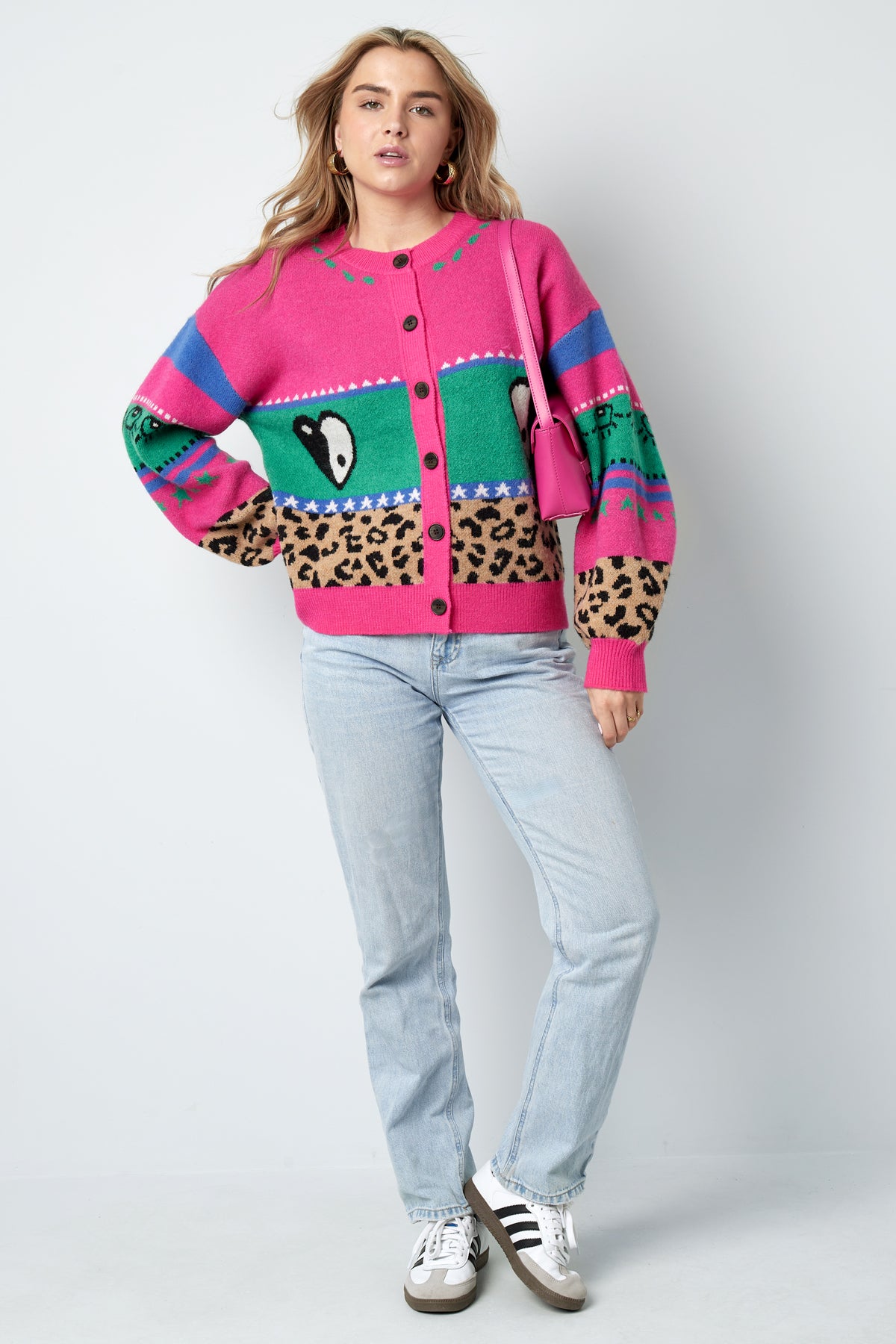 The Oversized Pattern Cardi SERAMODE