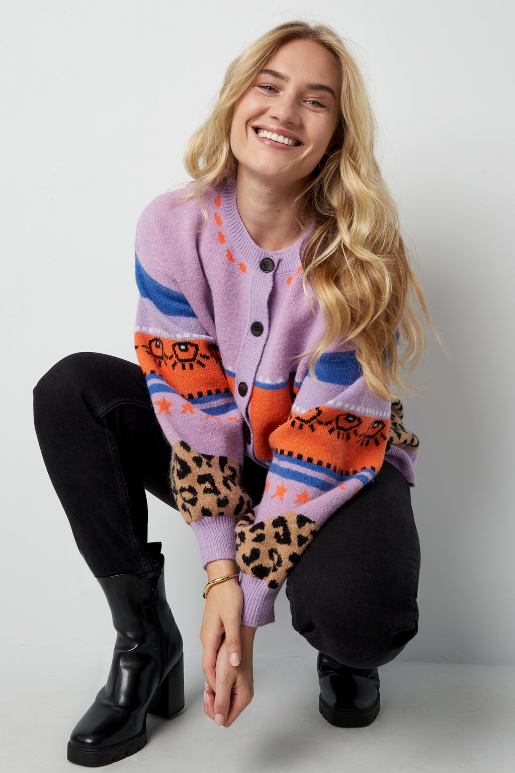 The Oversized Pattern Cardi SERAMODE