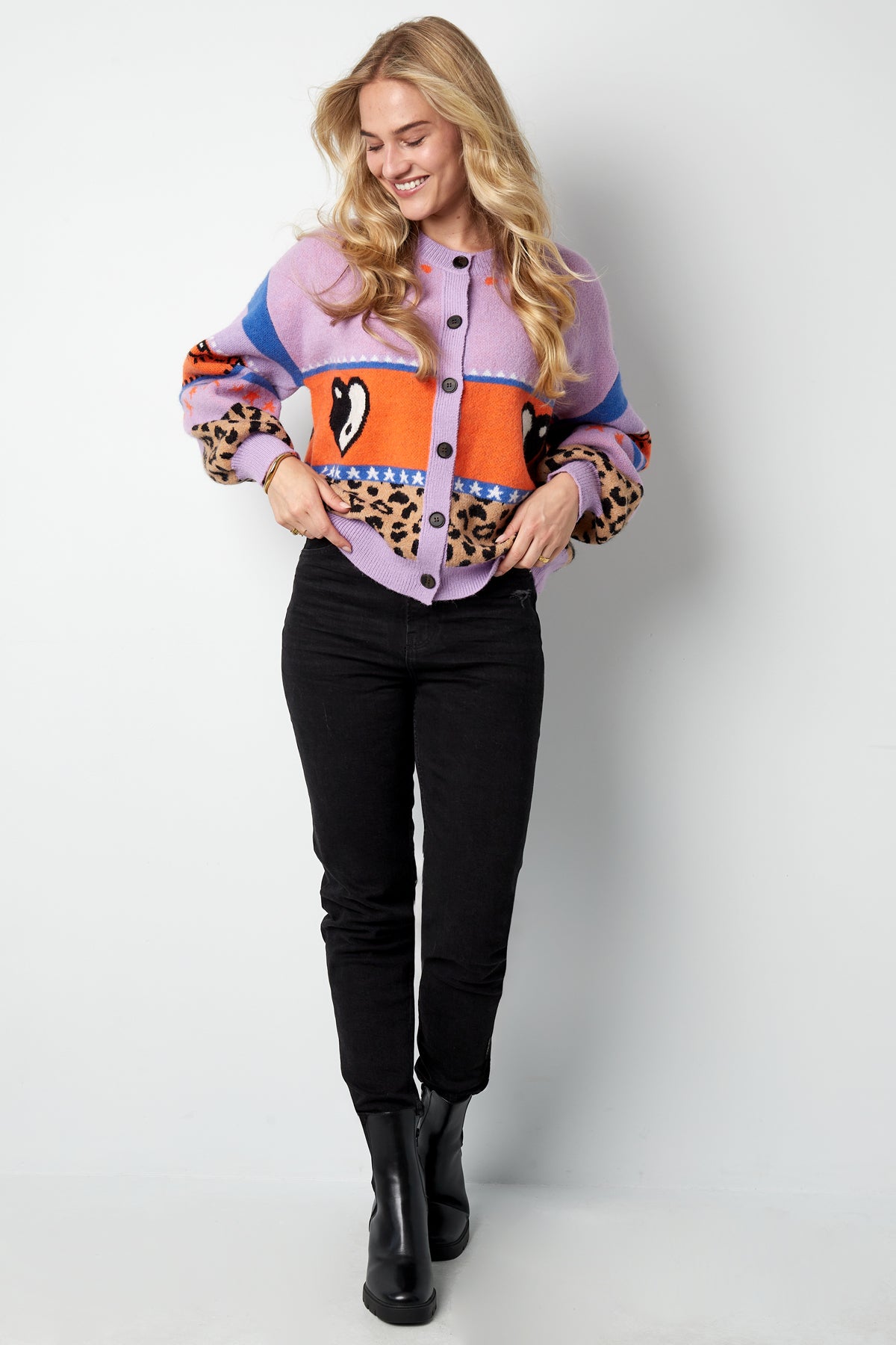 The Oversized Pattern Cardi SERAMODE