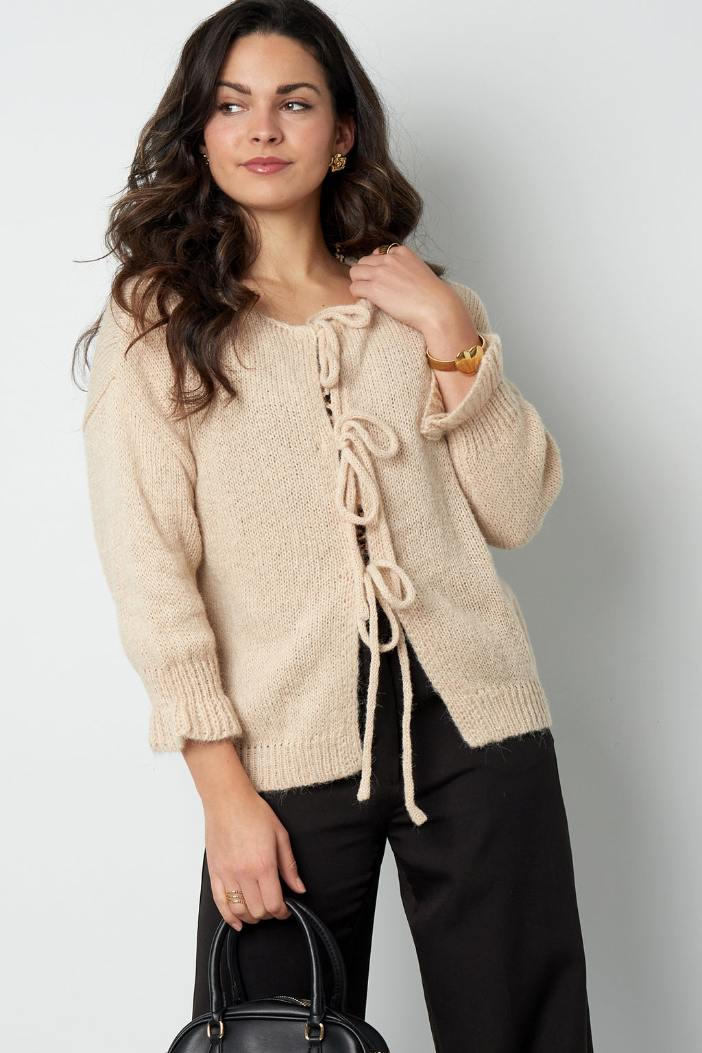 The Lace-Up Oversized Top SERAMODE