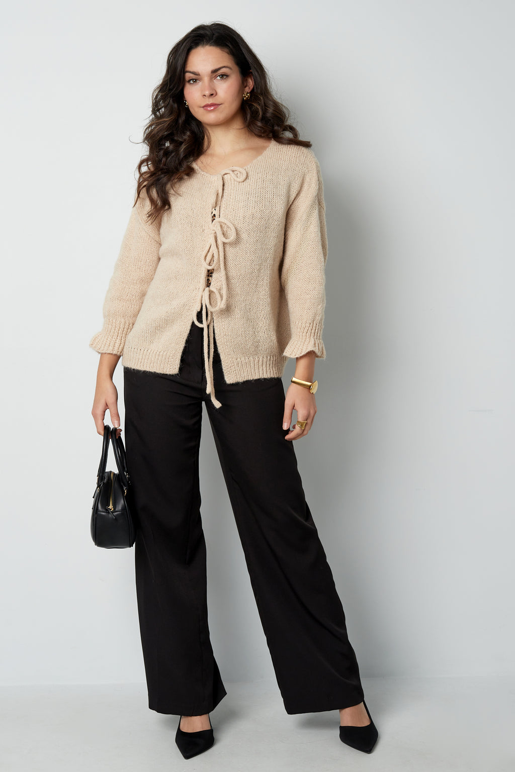 The Lace-Up Oversized Top SERAMODE