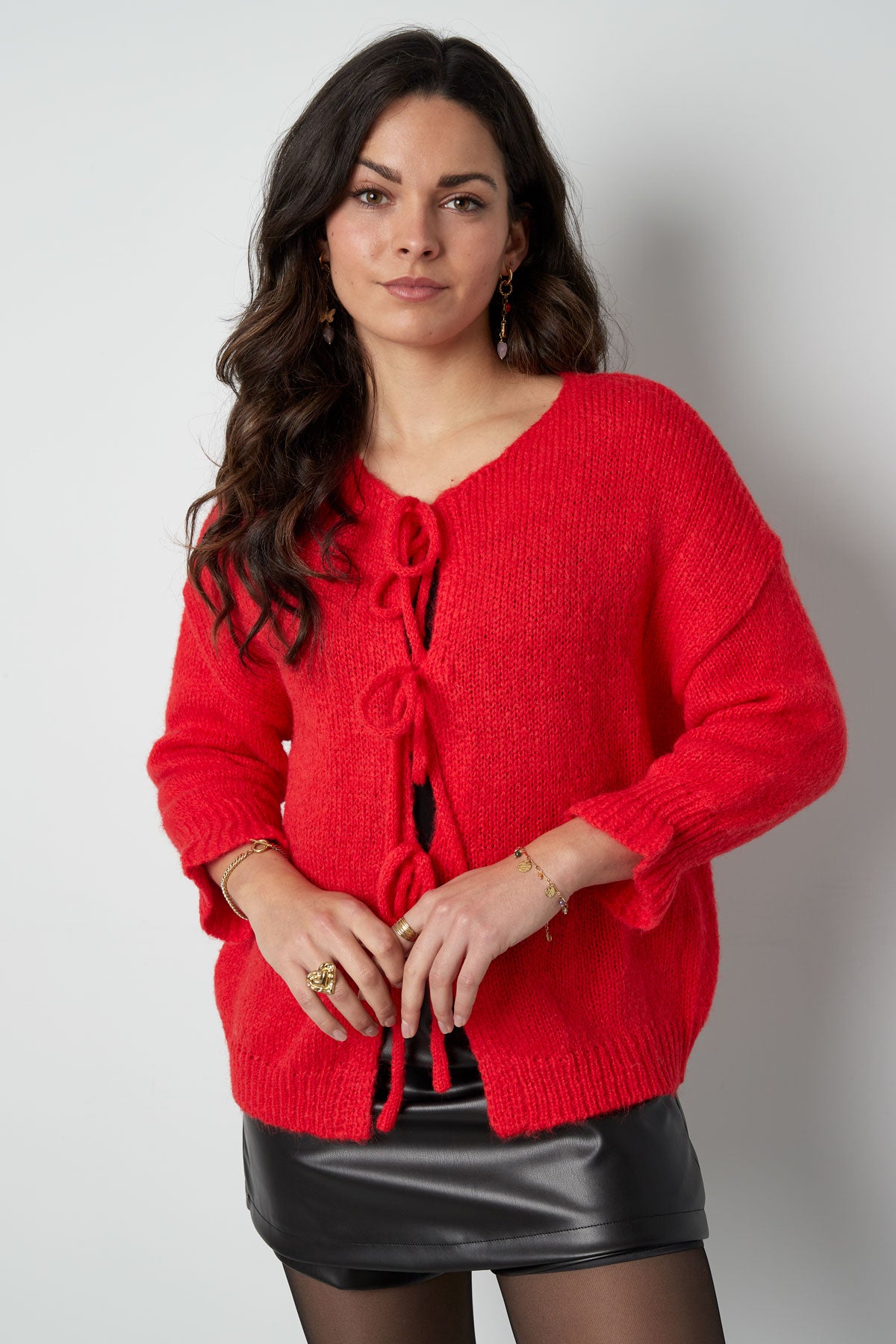 The Lace-Up Oversized Top SERAMODE