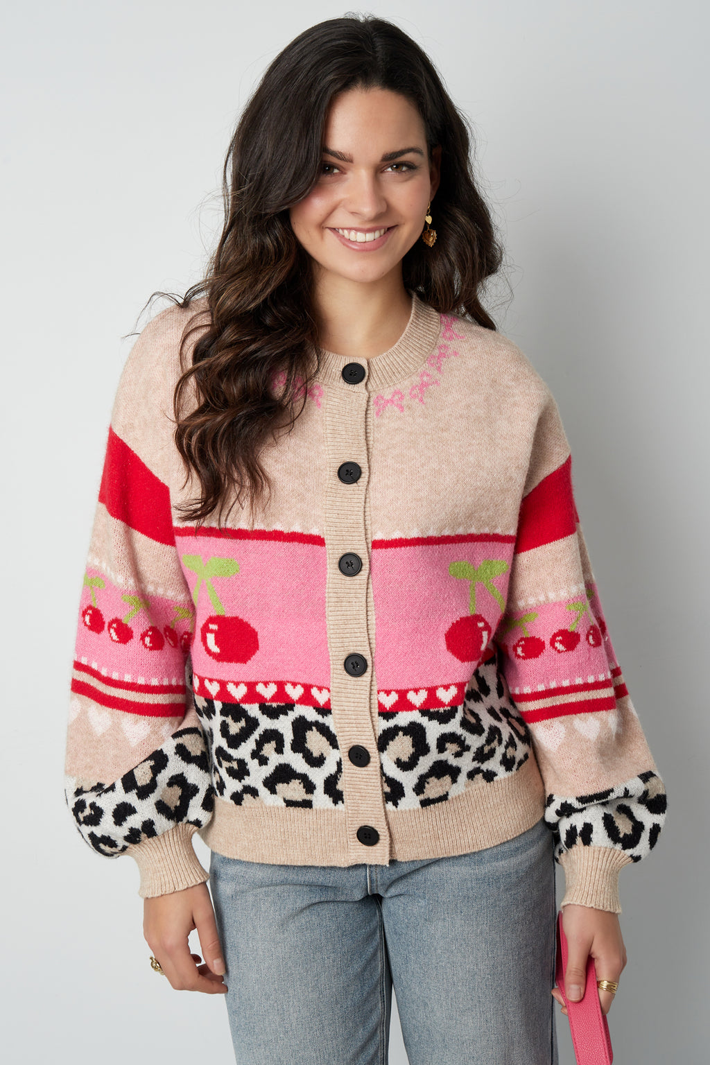 The Cute Color Block Cardi SERAMODE