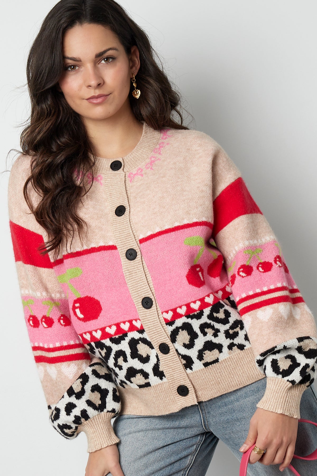 The Cute Color Block Cardi SERAMODE