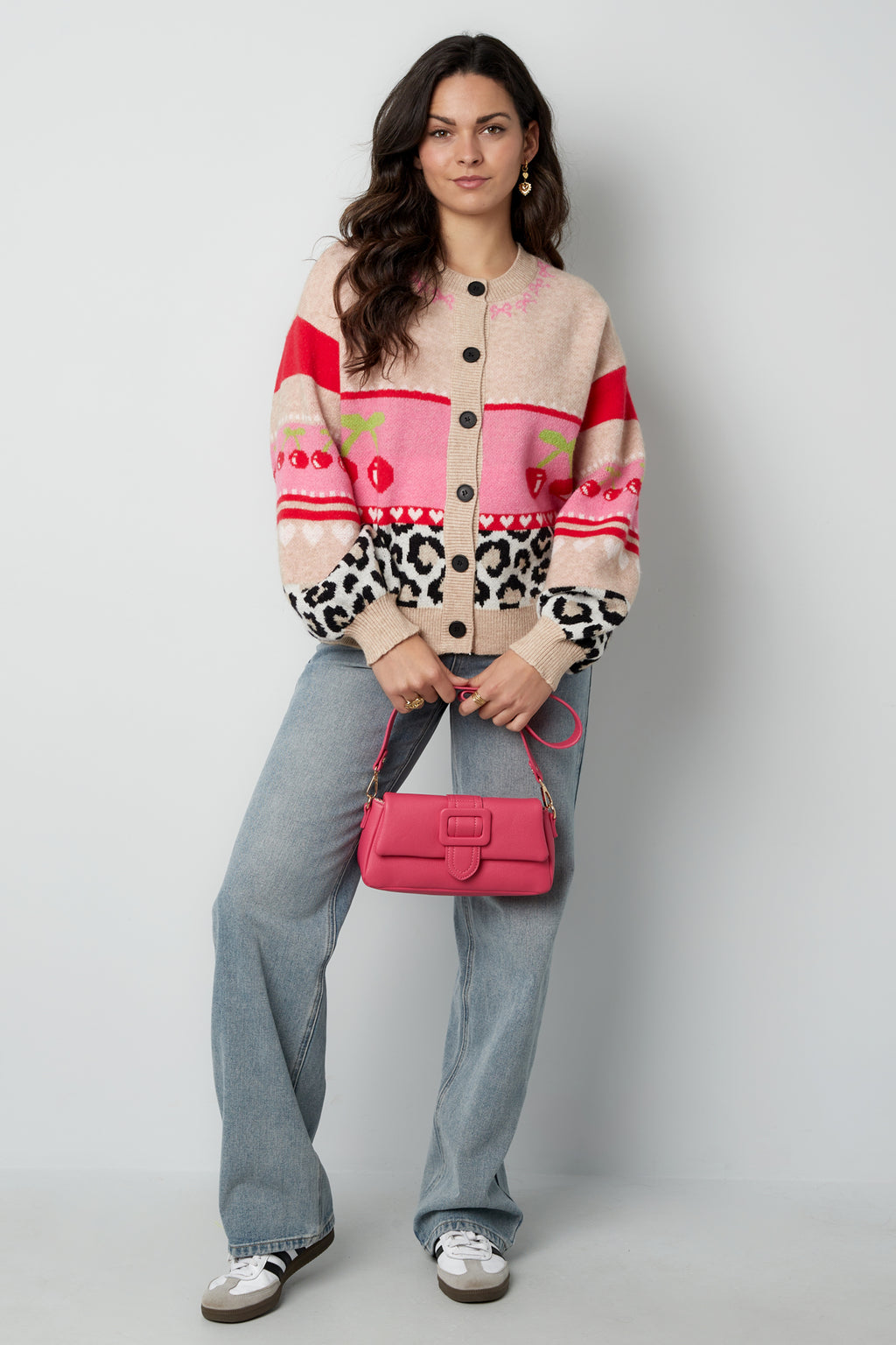 The Cute Color Block Cardi SERAMODE