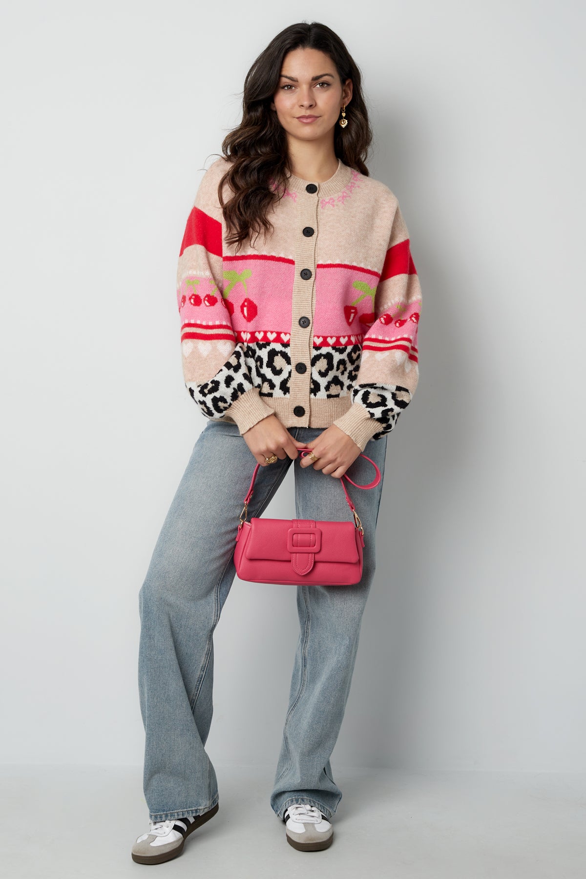 The Cute Color Block Cardi SERAMODE