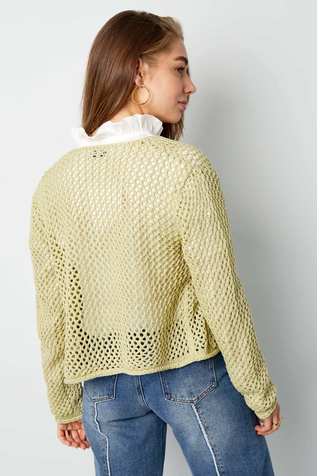 The Open Front Crochet Cardigan SERAMODE
