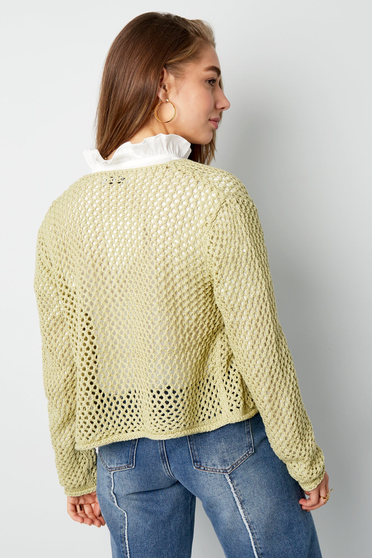 The Open Front Crochet Cardigan SERAMODE