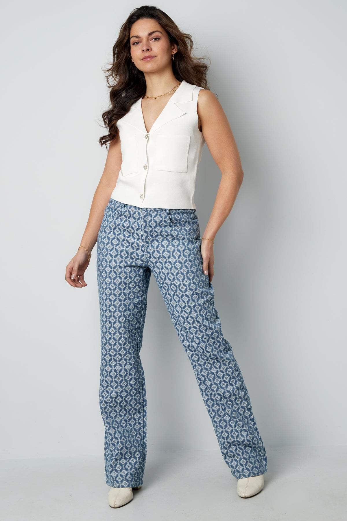 The Geometric Print Pants SERAMODE