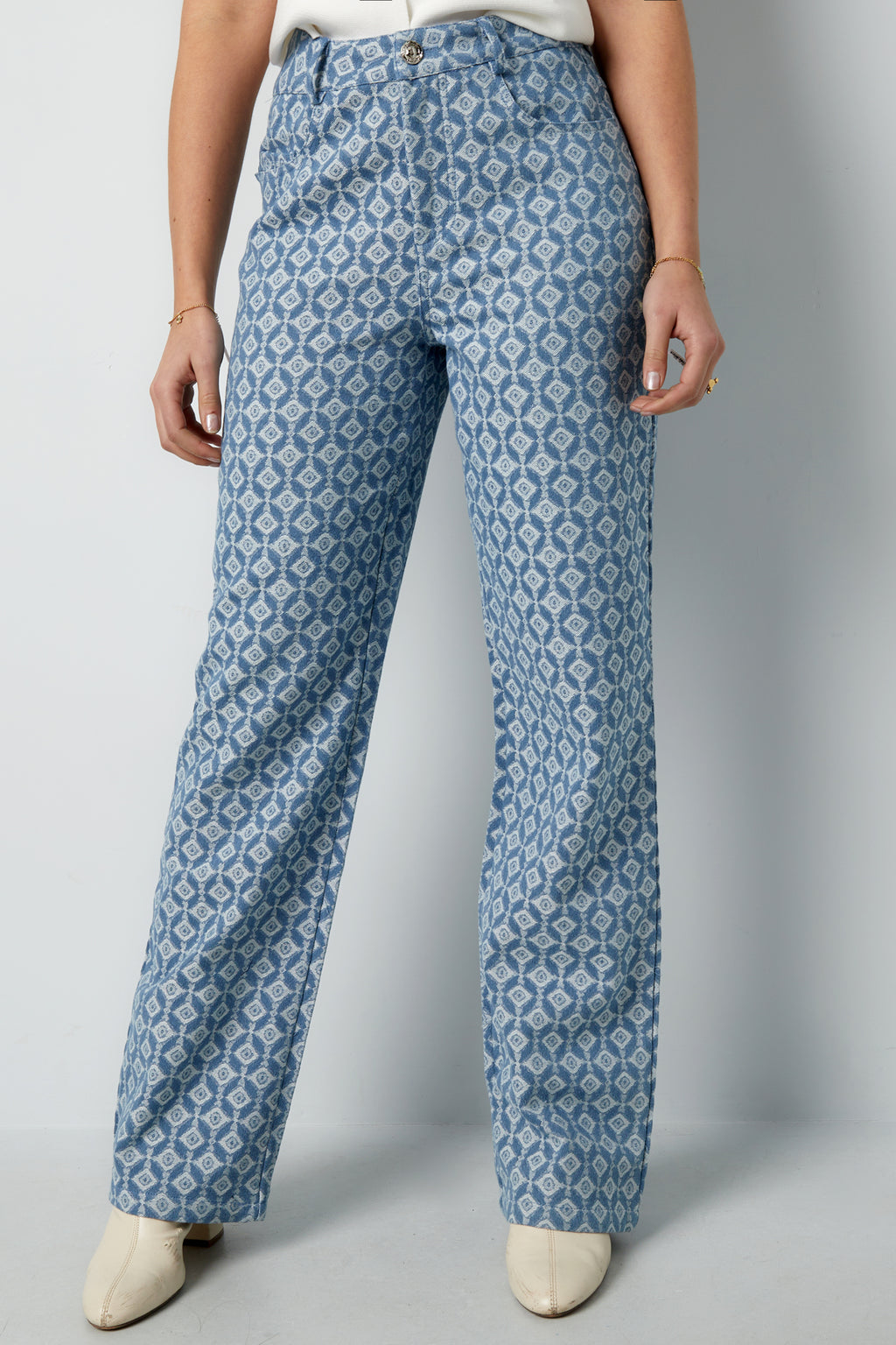 The Geometric Print Pants SERAMODE