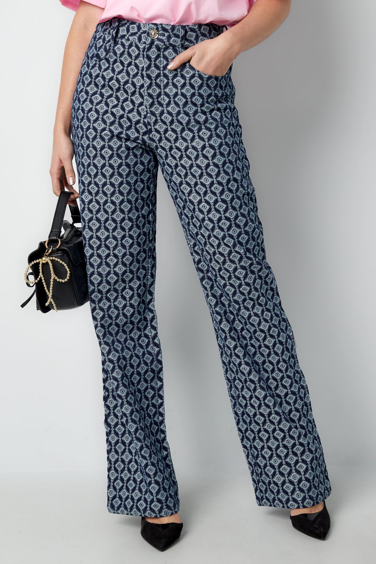 The Geometric Print Pants SERAMODE
