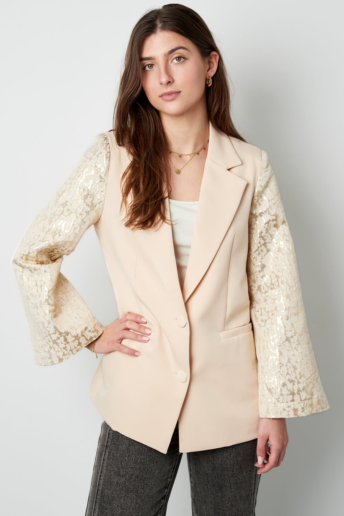 The Lace Sleeve Suit Set SERAMODE