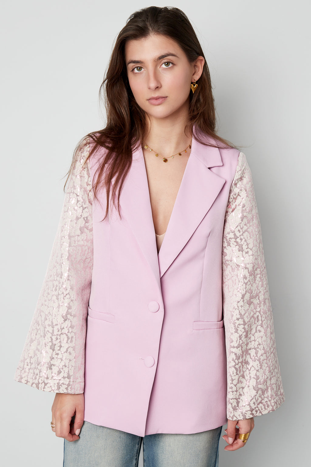 The Lace Sleeve Suit Set SERAMODE