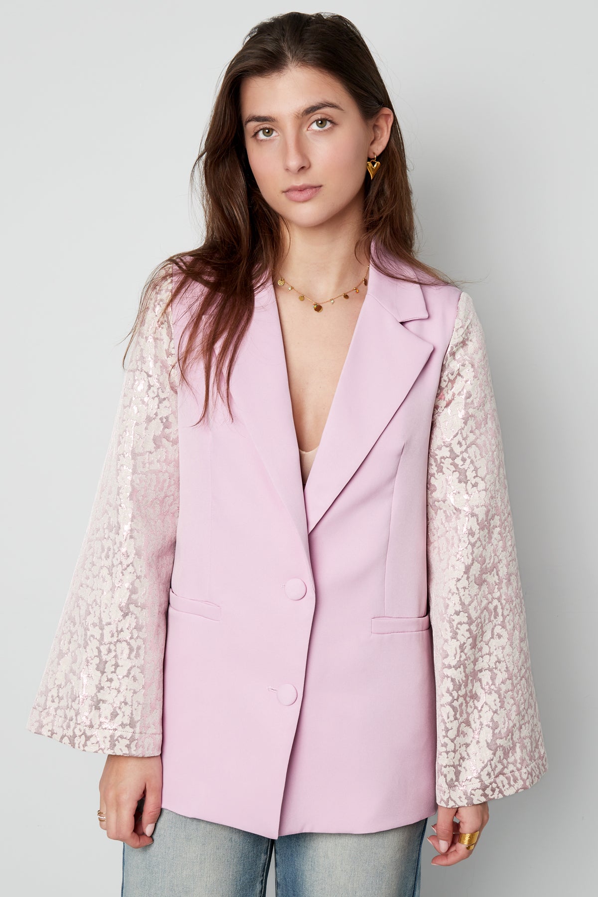 The Lace Sleeve Suit Set SERAMODE