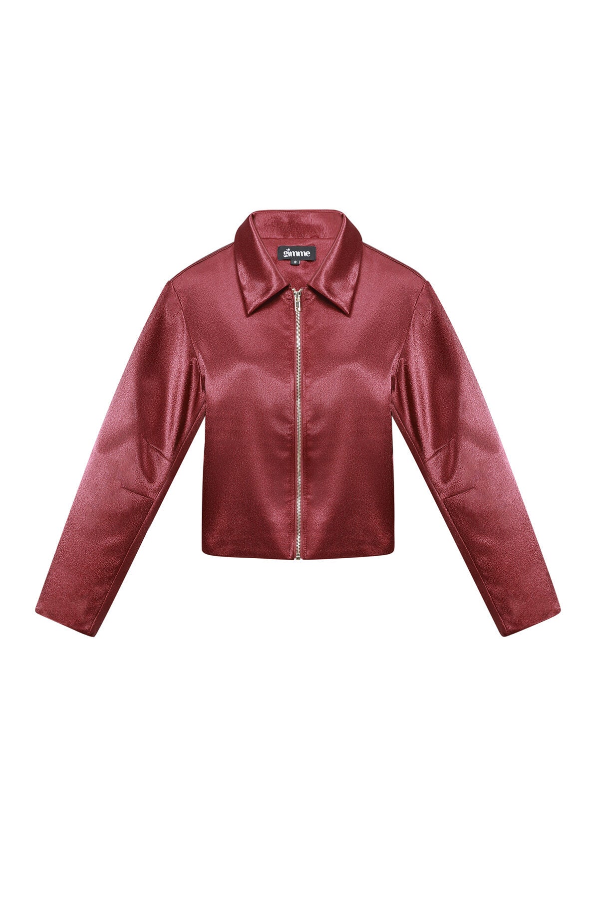 Woven Polyester Fiber Women's Jacket Casual Fall/Winter Solid Color