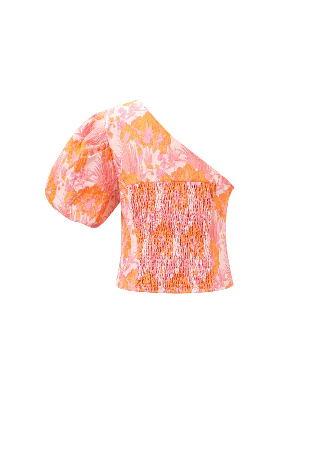 The Floral One Shoulder Top SERAMODE