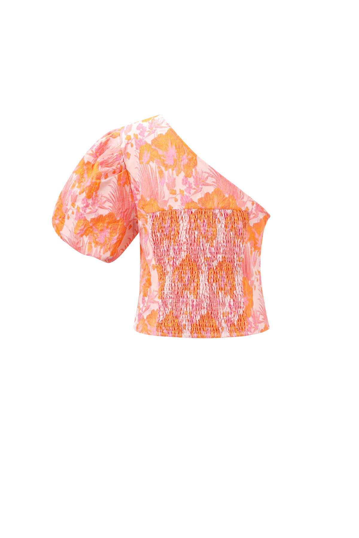 The Floral One Shoulder Top SERAMODE