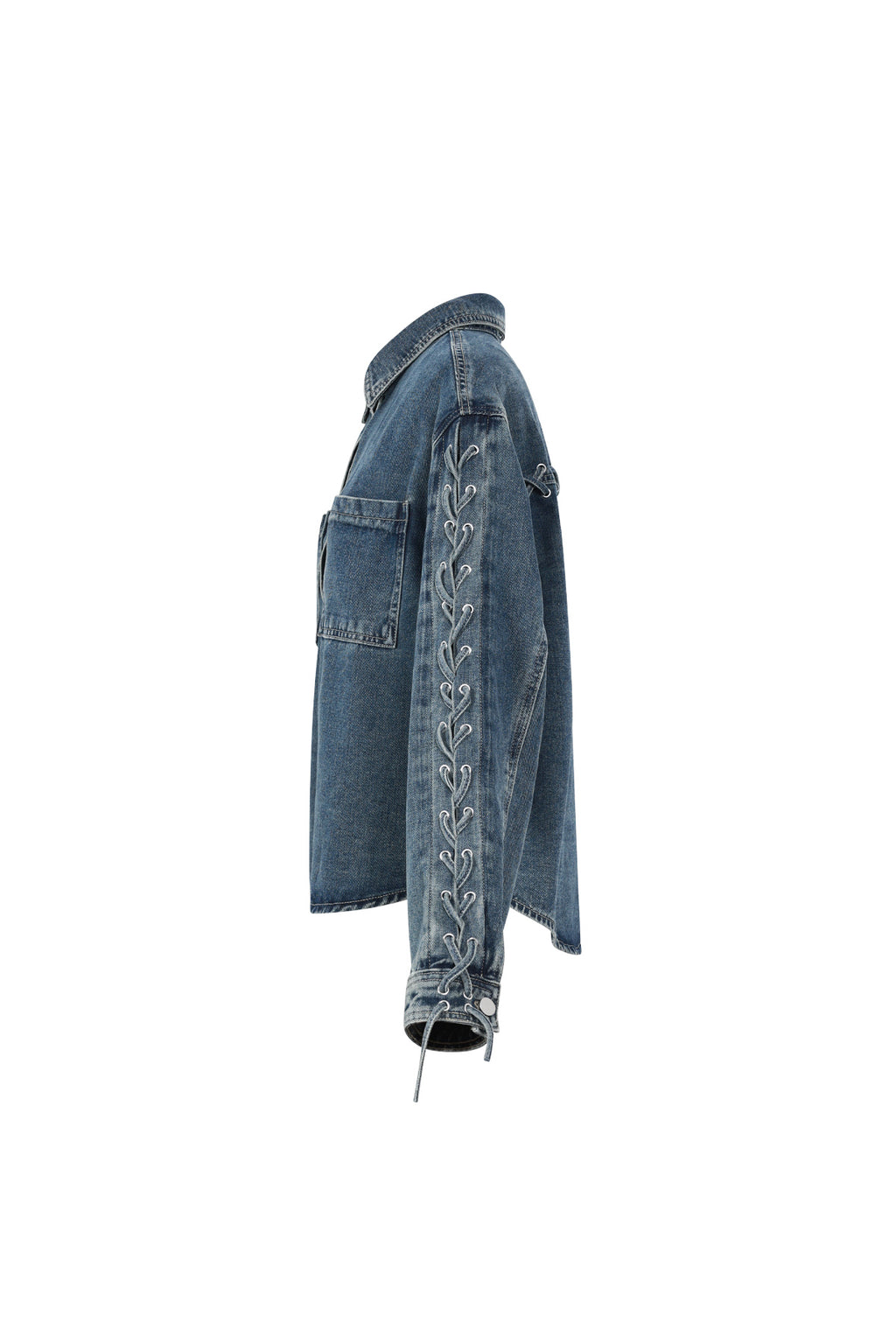 The Tie-Up Denim Jacket SERAMODE
