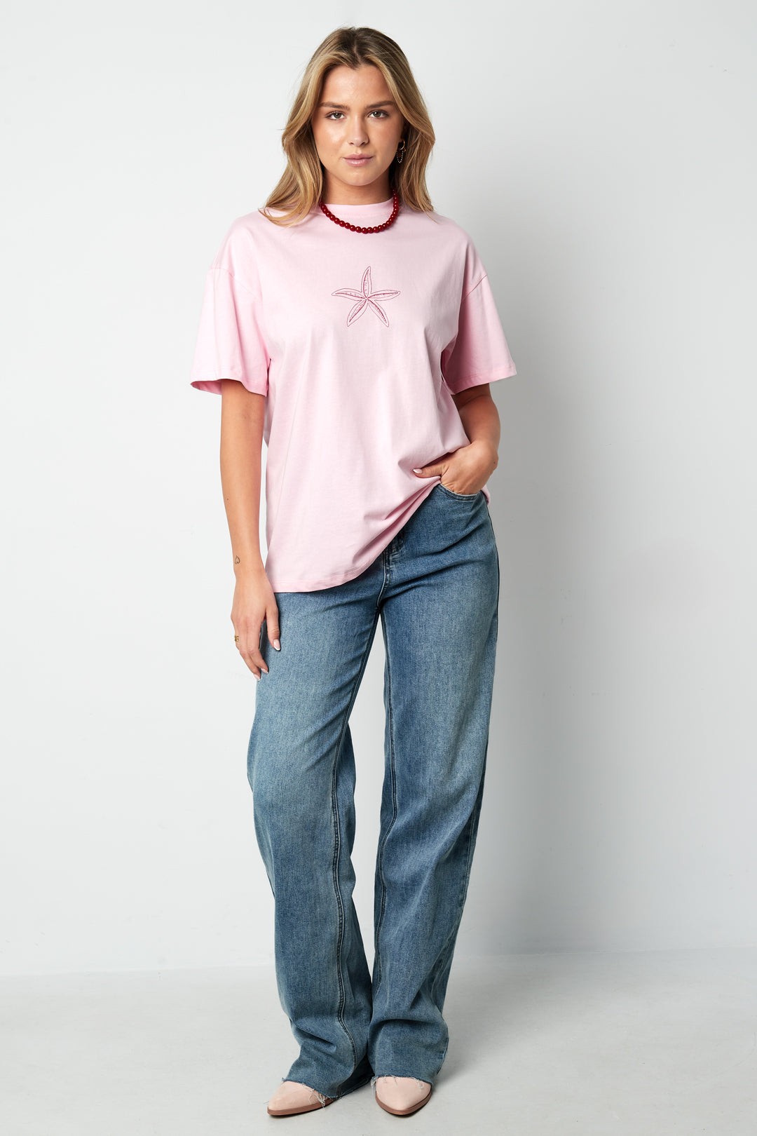 The Starfish Embroidered Tee SERAMODE