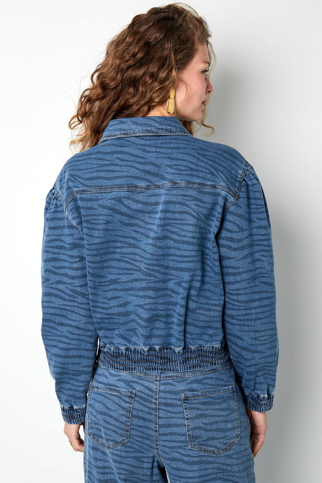 The Tiger Stripe Denim Jacket SERAMODE