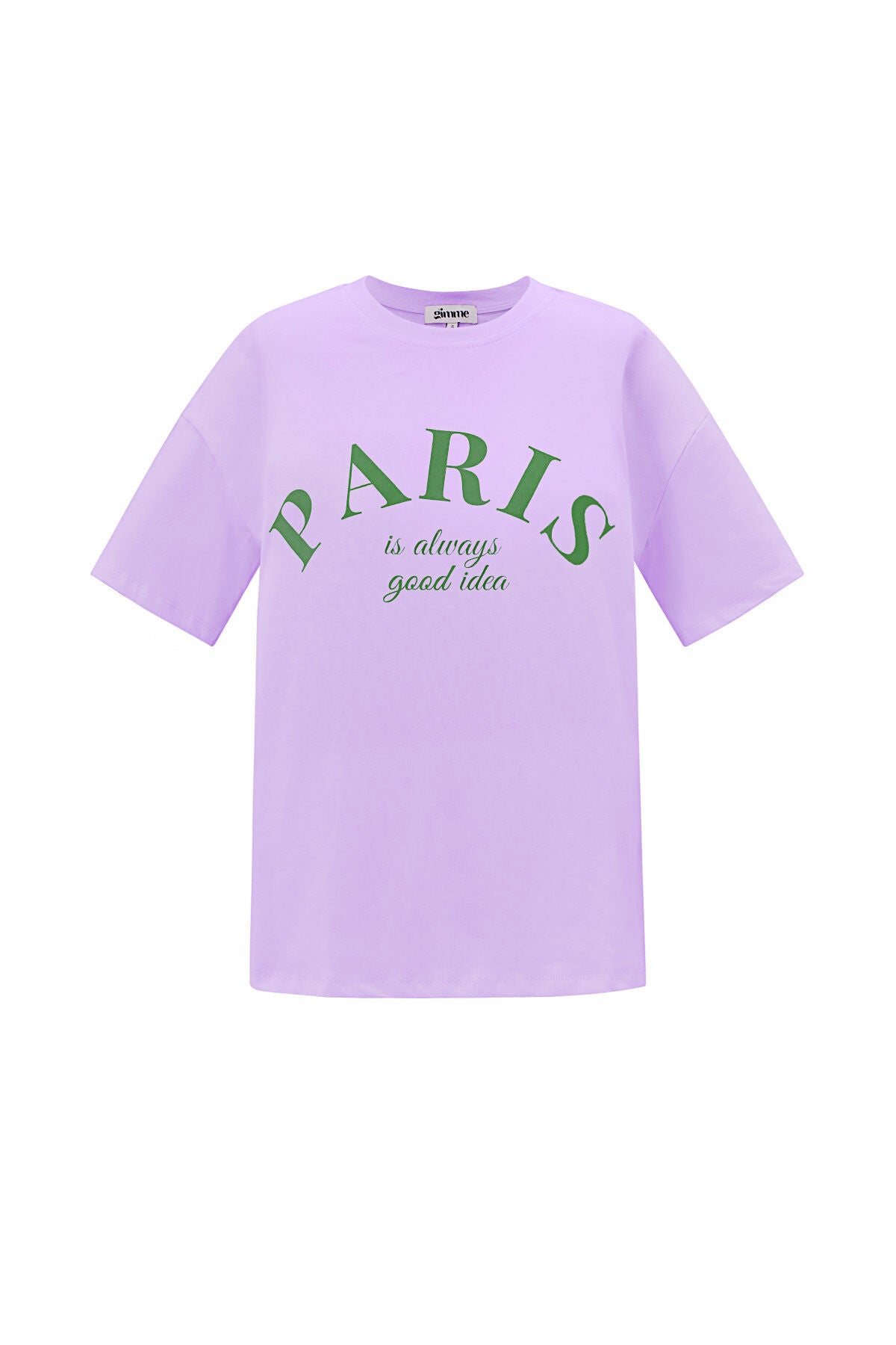 Cotton Women's T-shirt Casual Letters