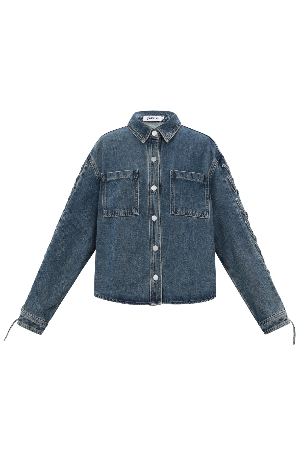 The Tie-Up Denim Jacket SERAMODE