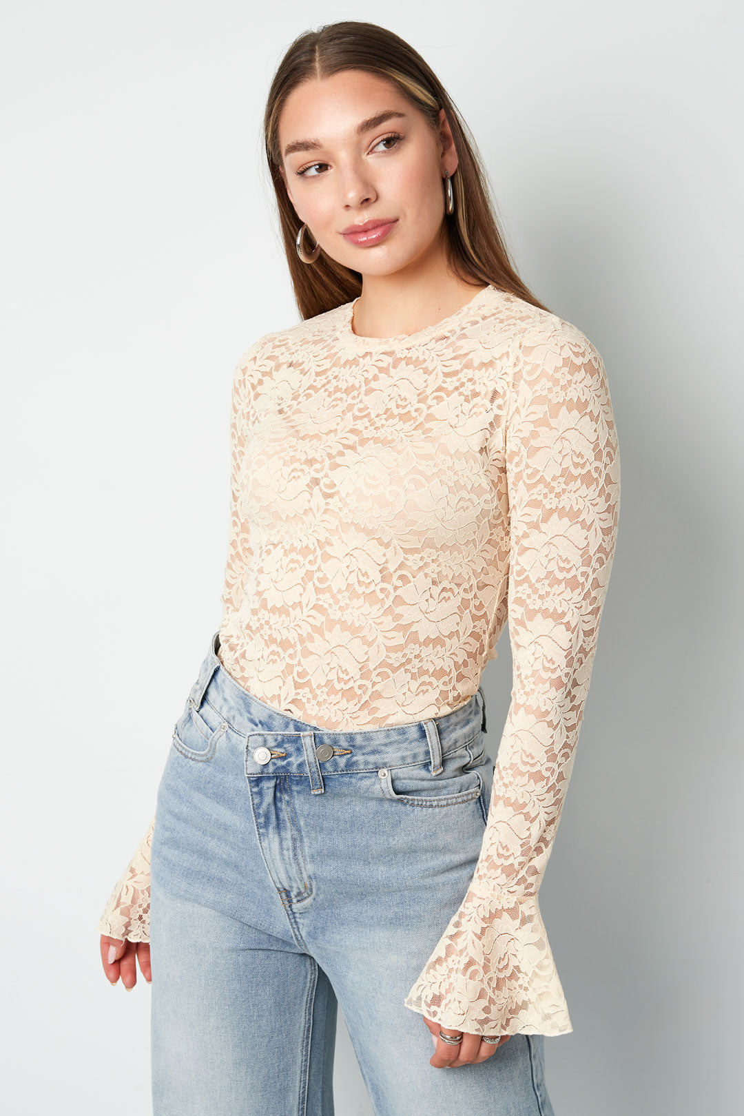 The Lace Panel Top SERAMODE