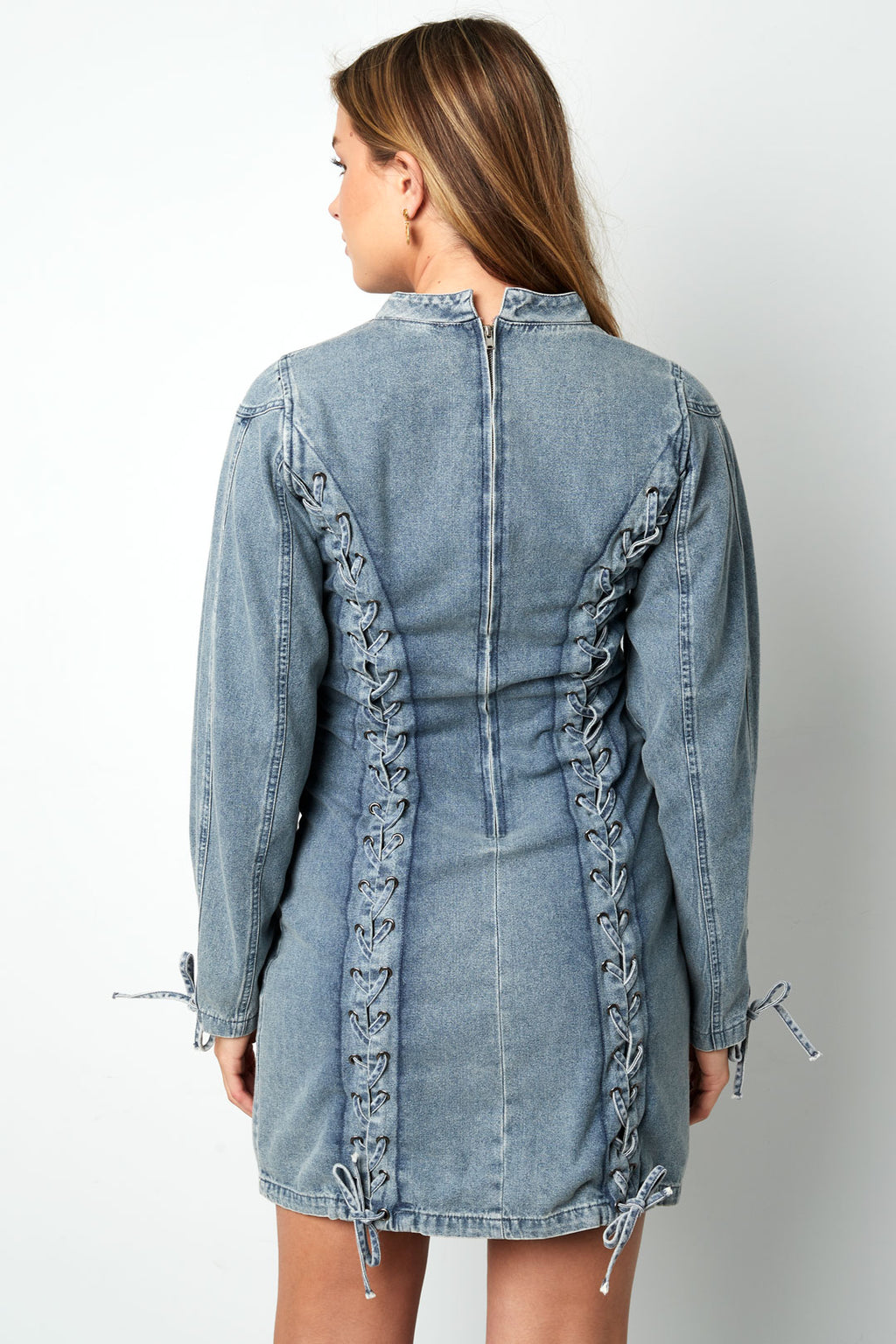 The Denim Tie Dress SERAMODE