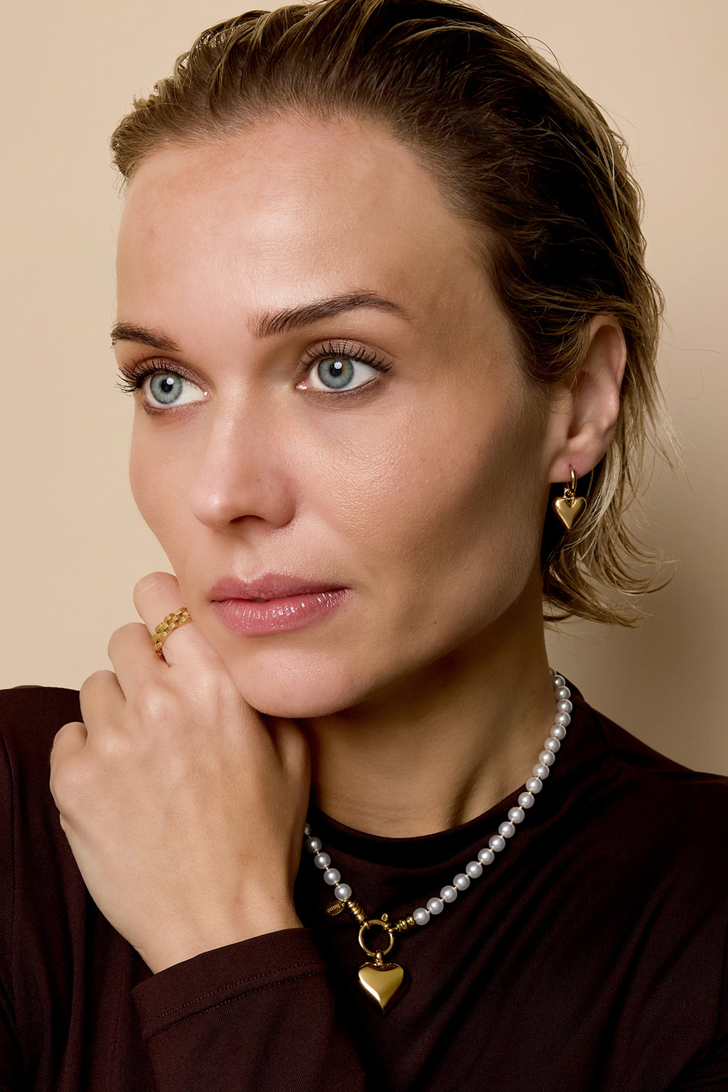 The Heart Drop Earrings SERAMODE