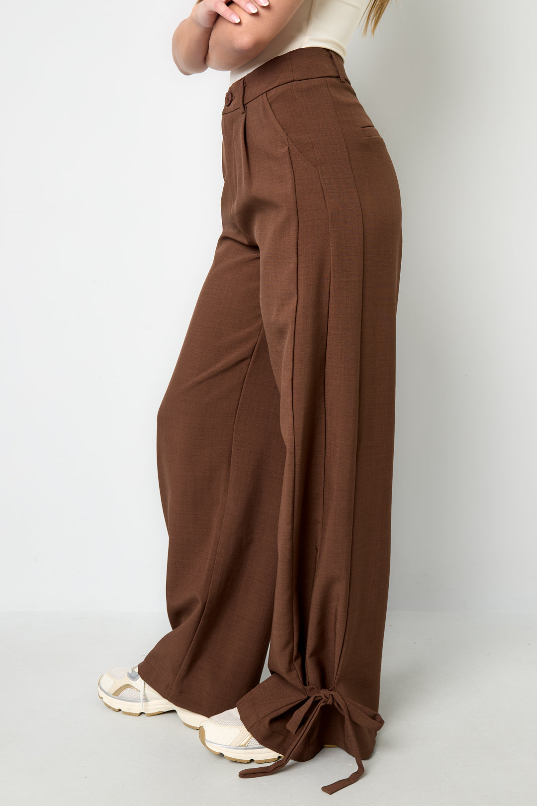 The Tie-Up Straight Pants SERAMODE