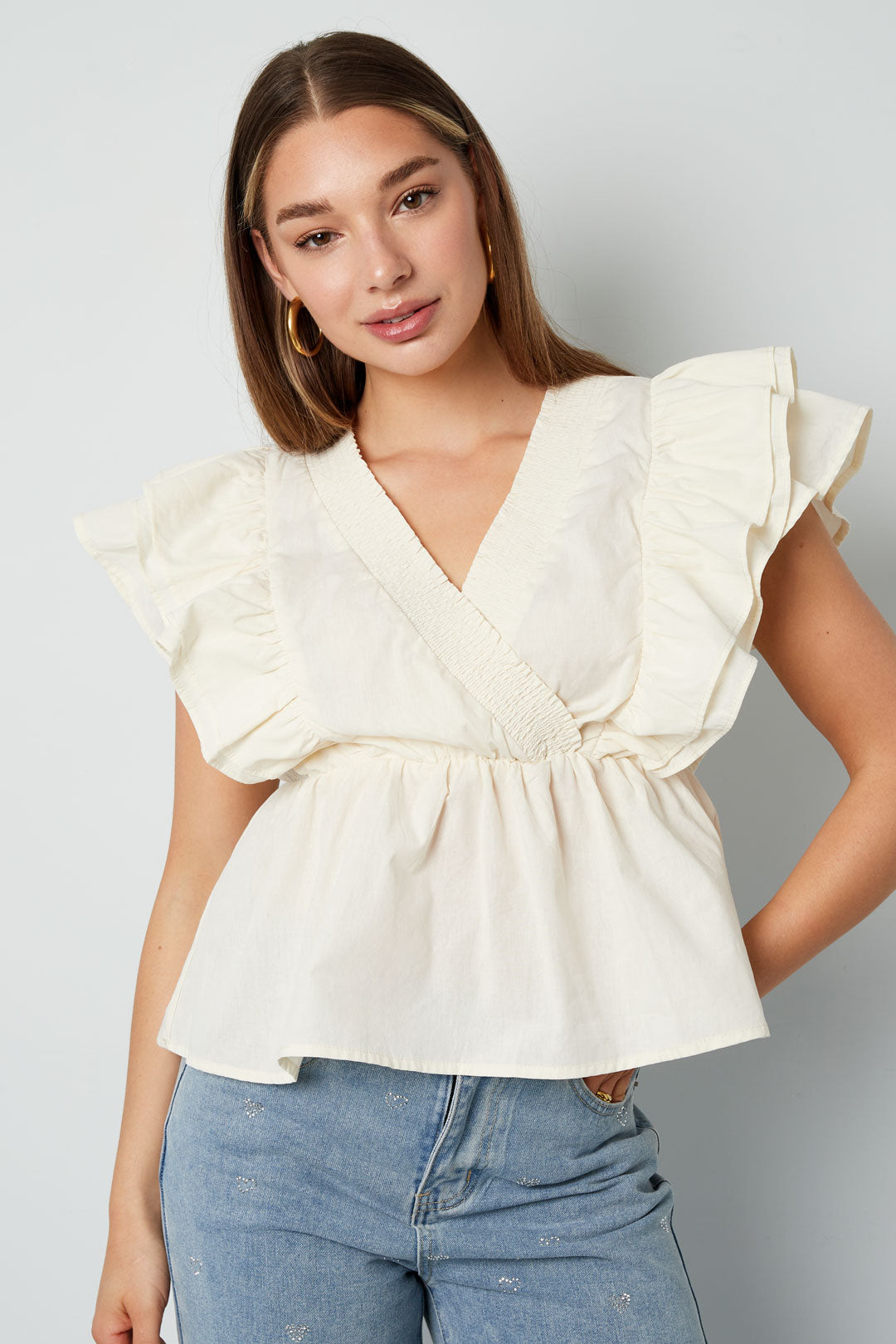 The Ruffle Edge Sleeveless SERAMODE