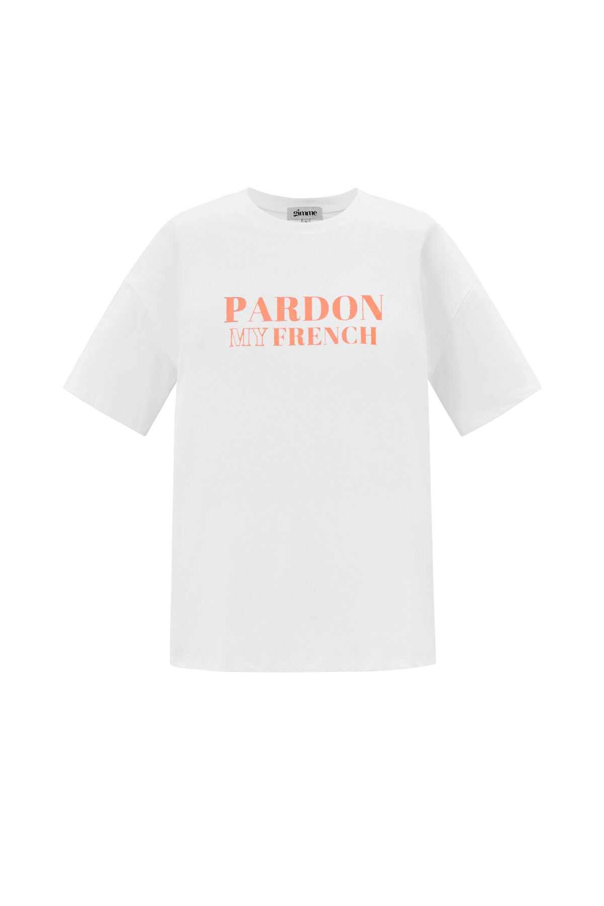 Cotton Women's T-shirt Casual Letters