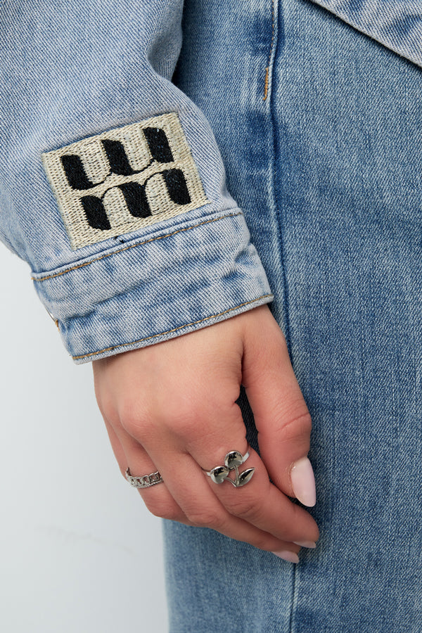 The Logo Denim Jacket SERAMODE