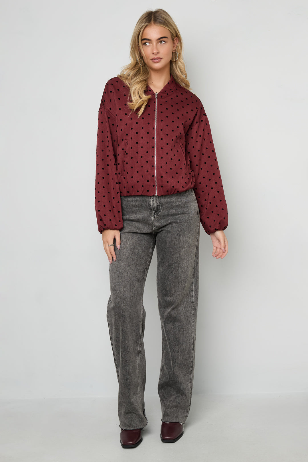 Dotted jacket