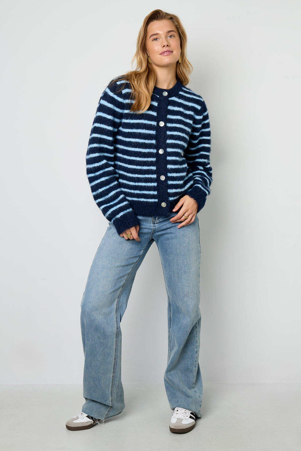 Stripe Cardigan