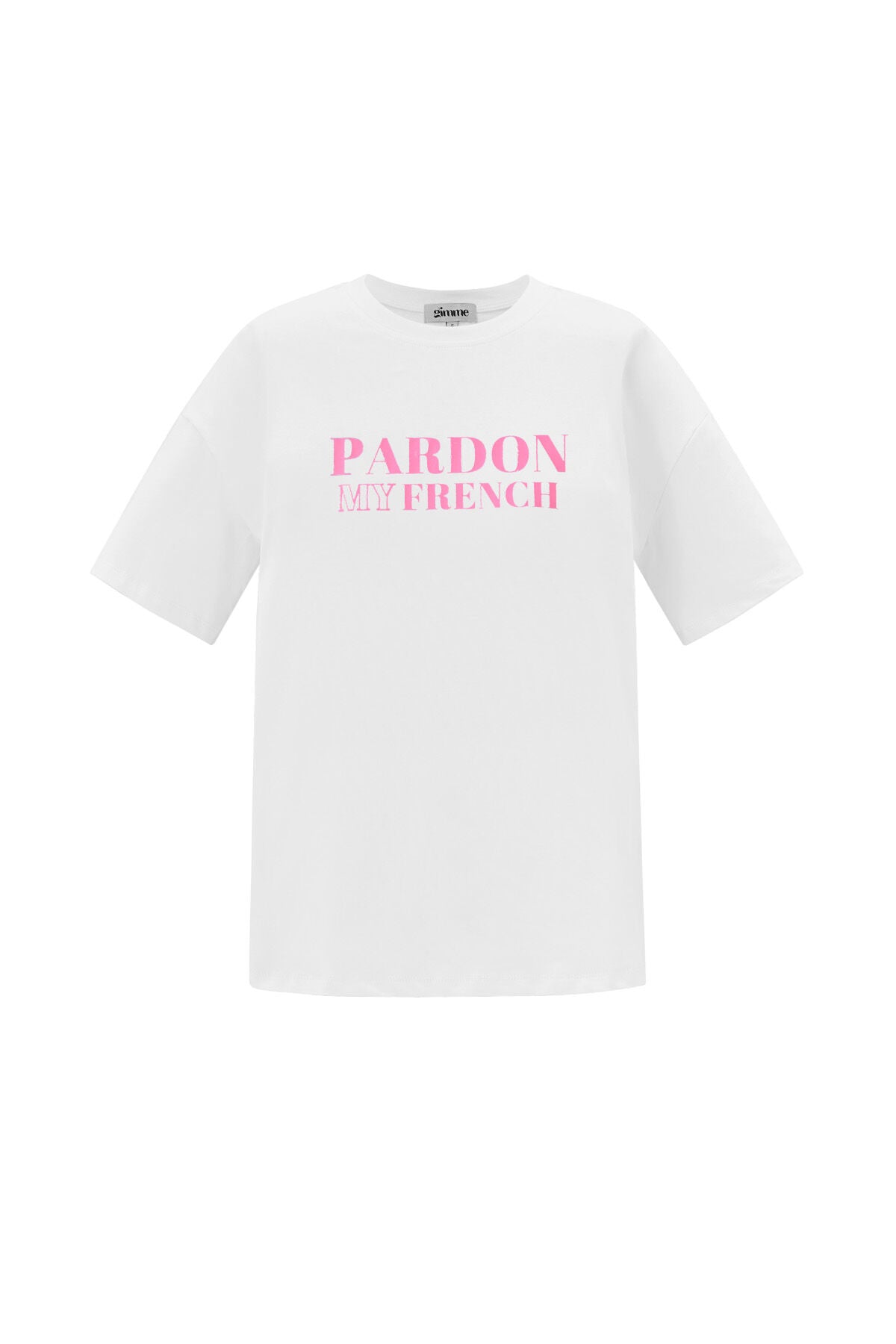Cotton Women's T-shirt Casual Letters