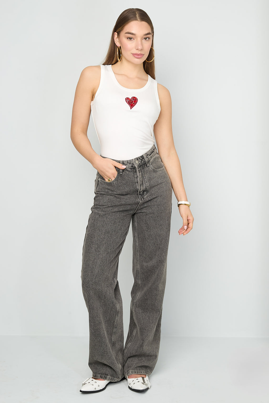 Shiny Heart Top