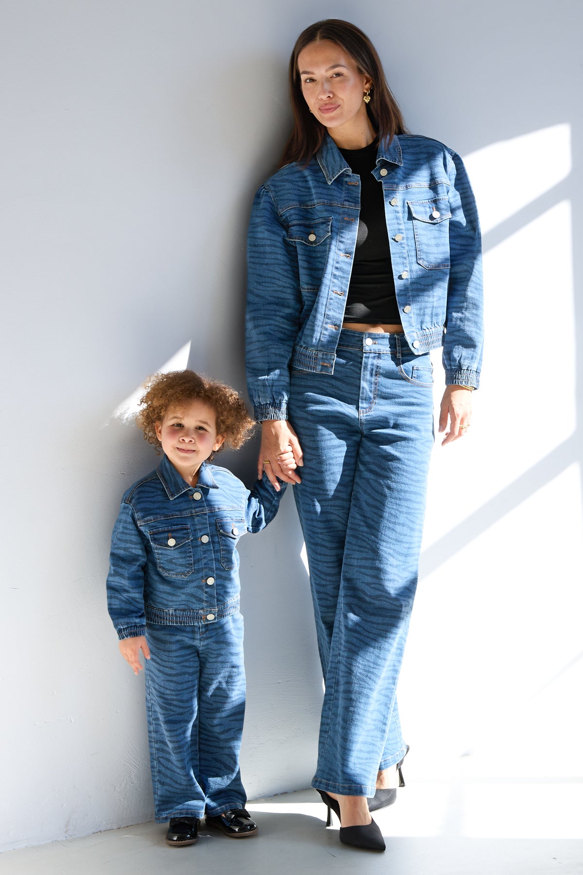 The Zebra Denim Pants SERAMODE