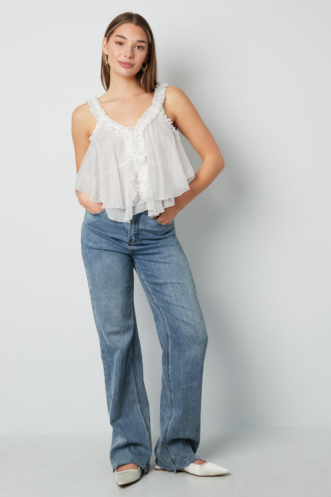 The Ruffle Edge Top SERAMODE
