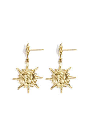 The Sun Charm Earrings SERAMODE