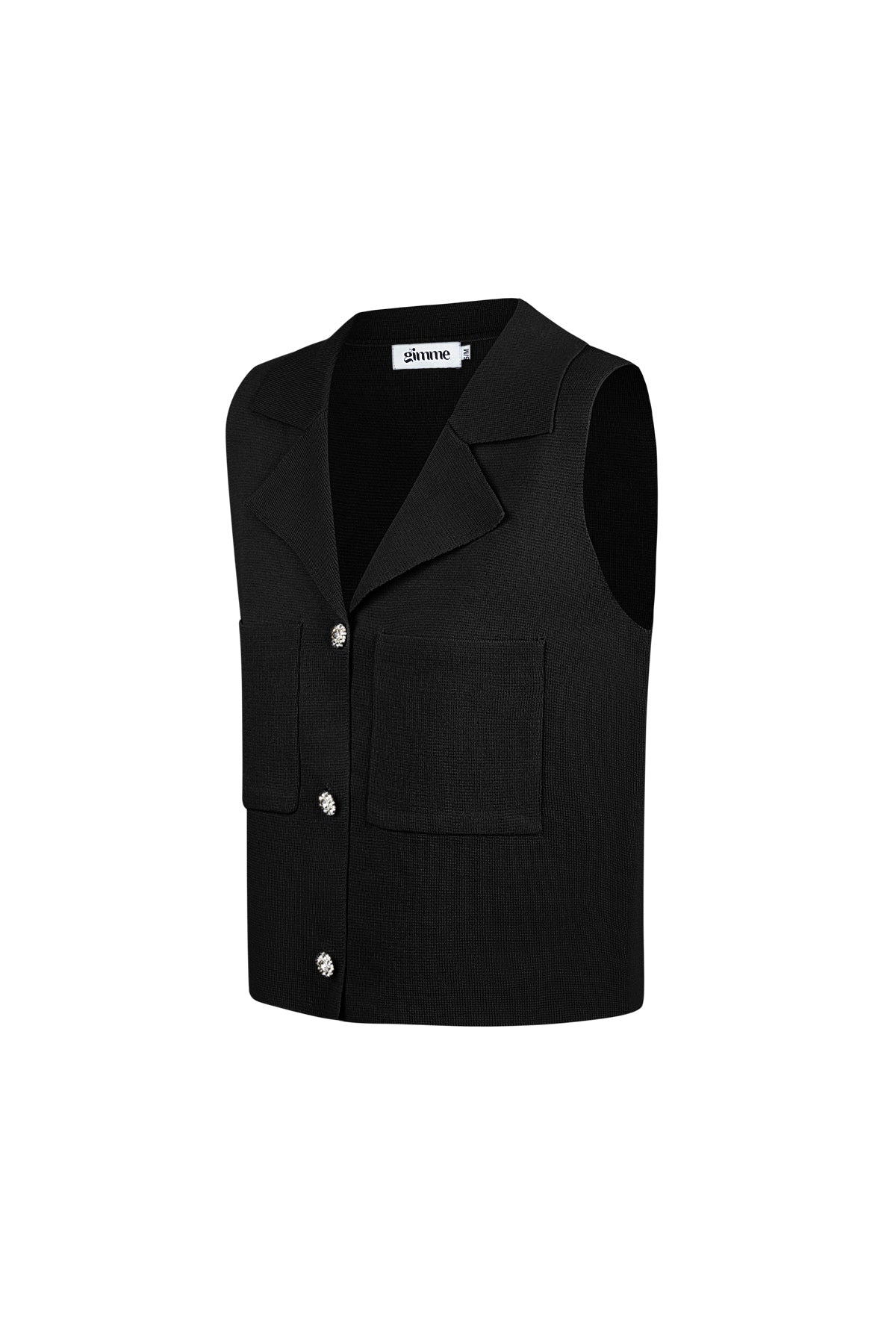 The V-Neck Button Top SERAMODE