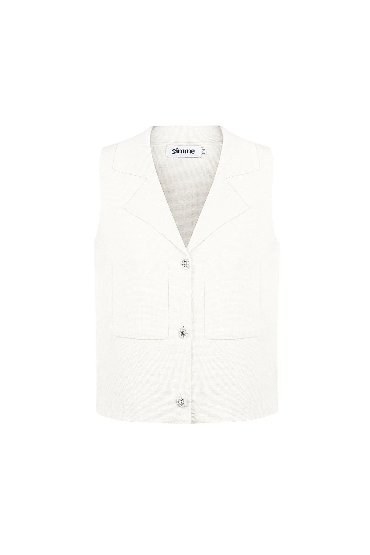 The V-Neck Button Top SERAMODE