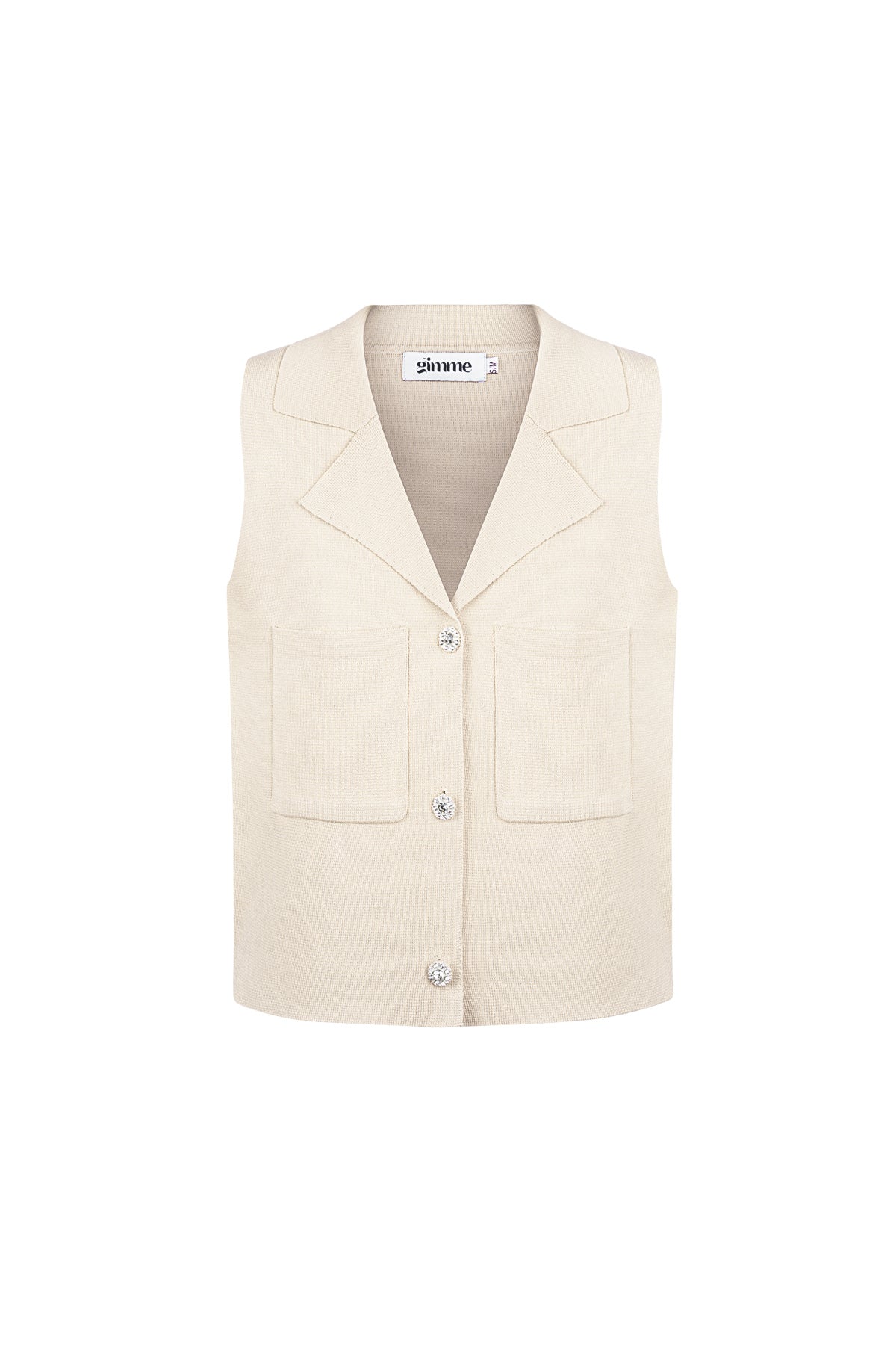 The V-Neck Button Top SERAMODE