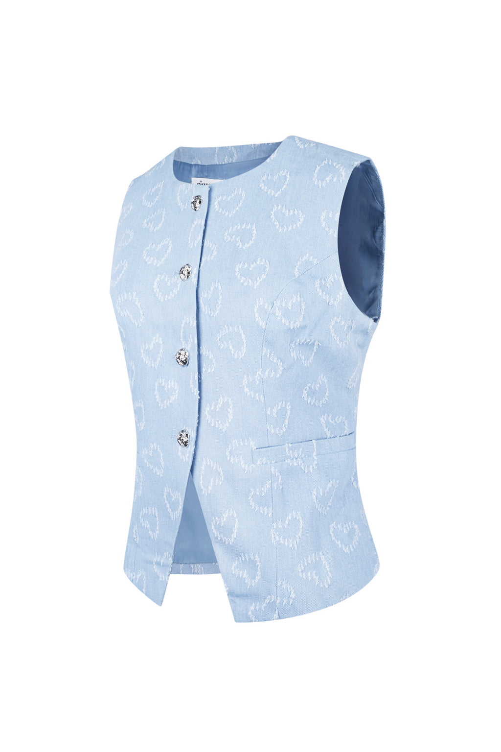 The Heart Button Top SERAMODE