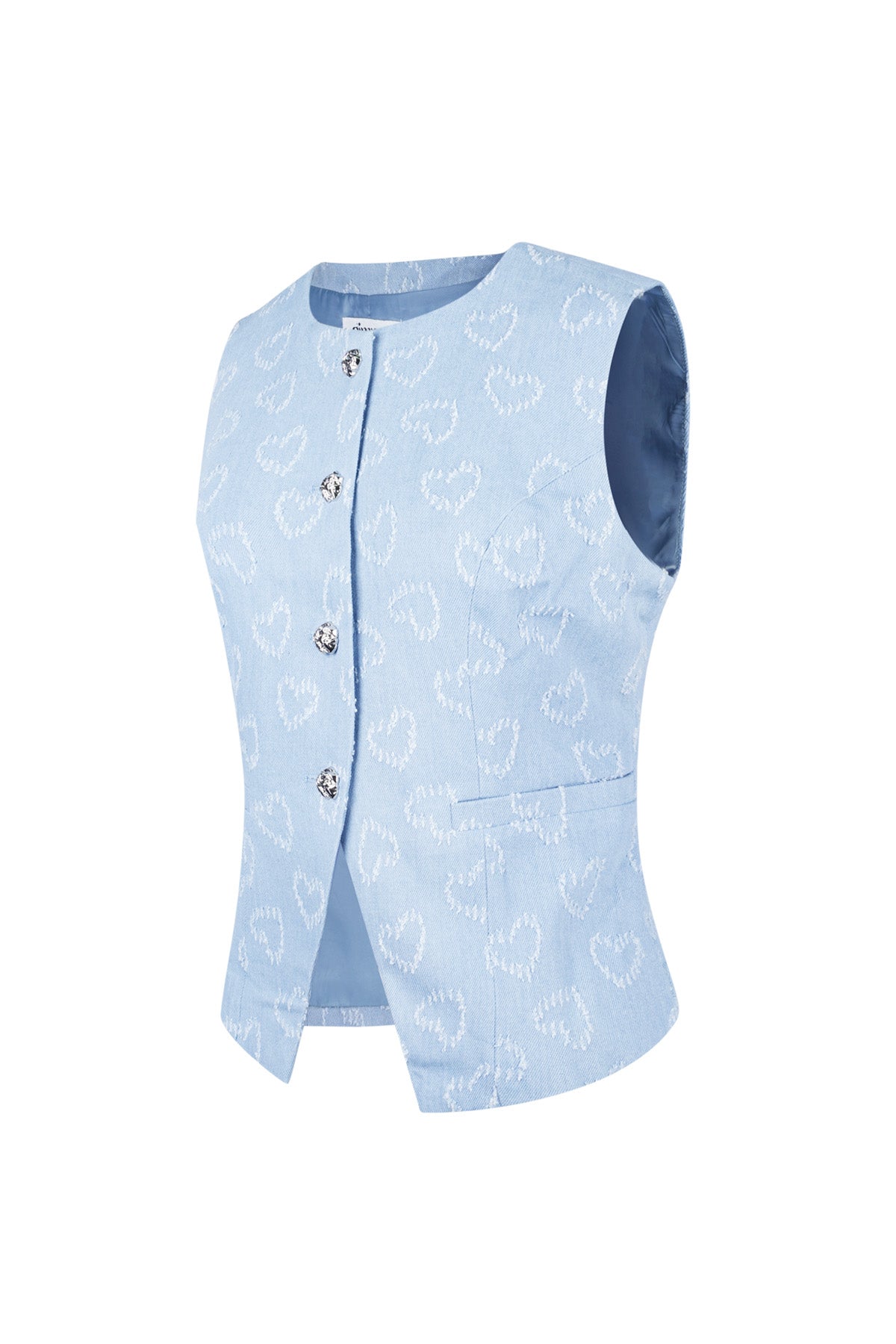 The Heart Button Top SERAMODE