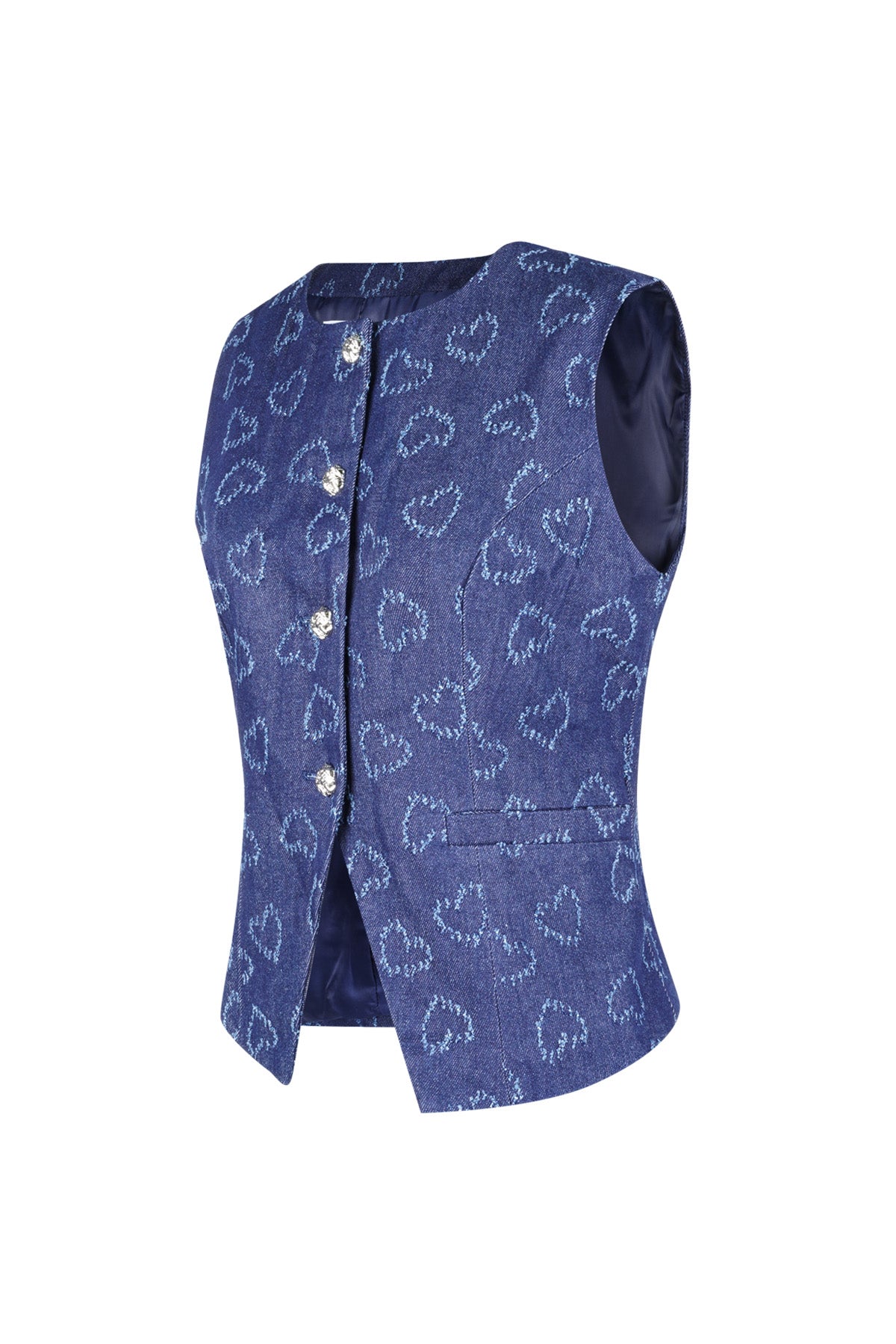 The Heart Button Top SERAMODE