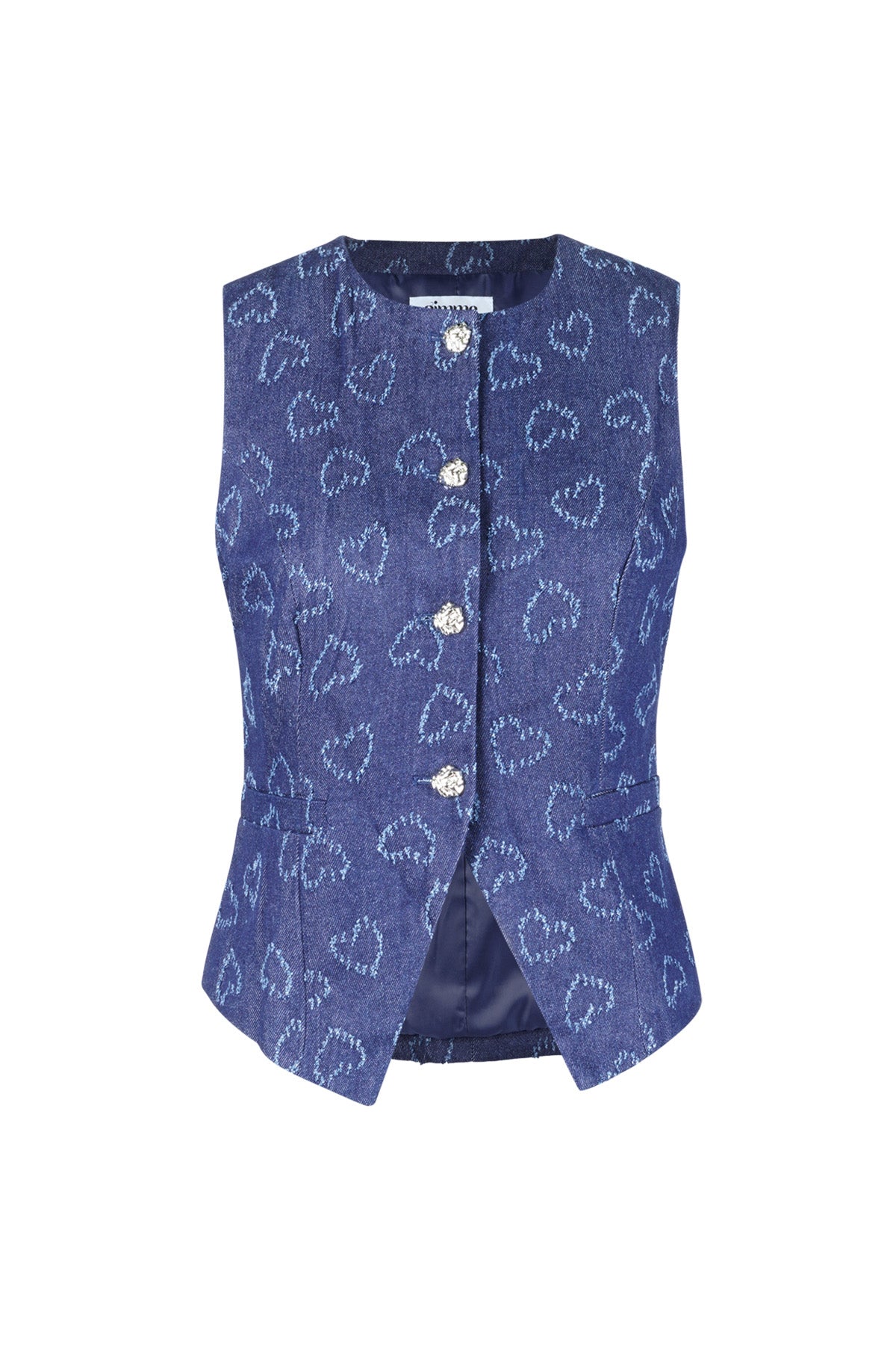 The Heart Button Top SERAMODE
